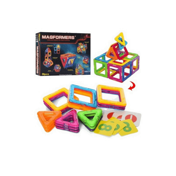 BestToys Magnetic constructors Magneric construcor 26 pcs | Magformers